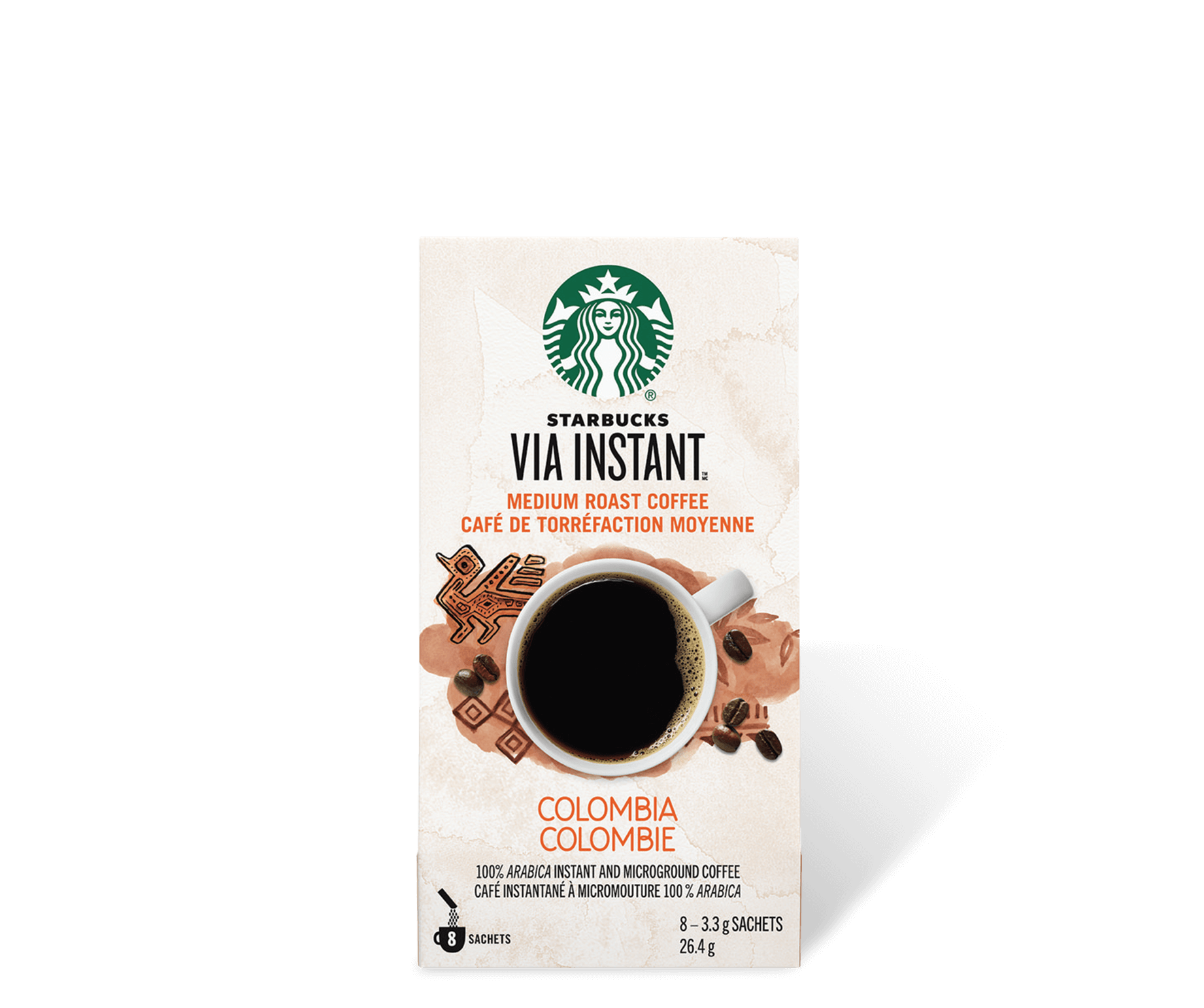 Starbucks® SingleOrigin Colombia Instant Coffee 8 sachets